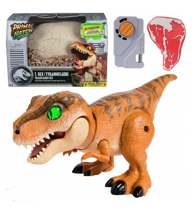 Jurassic world interactive toy dinosaur & egg, , medium-null
