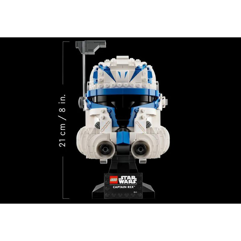 Lego star wars captain rex helmet 75349 for ages 18+ 854pcs, , medium-null