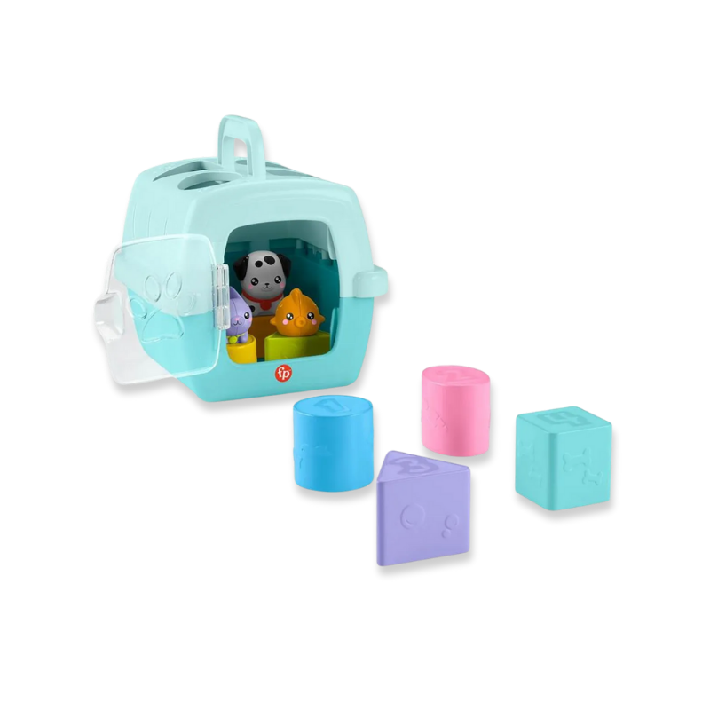 Fisher price pets sort & stow pet carrier 6m+, , medium-null