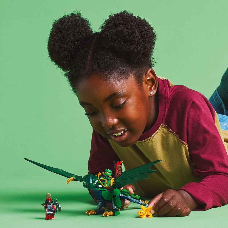 Product image: Lego ninjago lloyd's green forest dragon, , medium-null