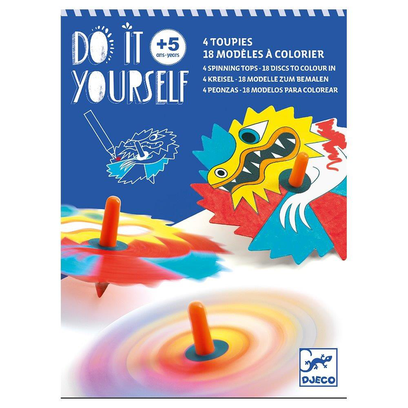 Design do it yourself - spinning tops dragons, , medium image number null
