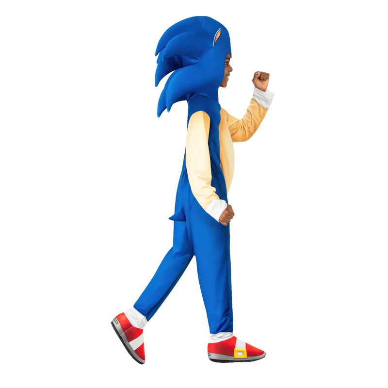 Product image: Sonic the hedgehog classic kids fancy dress costume - size small, , medium-null