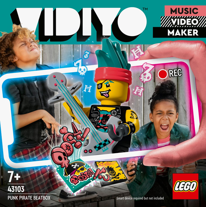 Lego vidiyo punk pirate beatbox 43103 for ages 7+ 73pcs, , medium-null