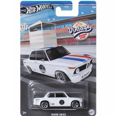 Hot wheels bmw 2002 vintage racing club 2/6 hrt81 – 1/64 die-cast, , medium