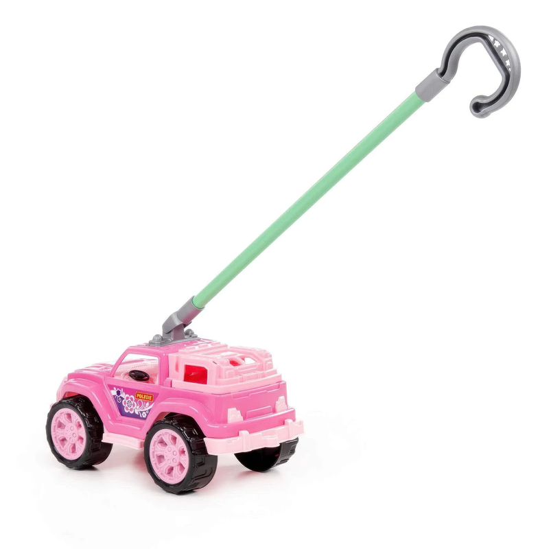 Polesie legionary push along car - pink, , medium-null