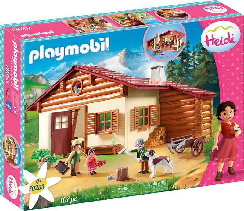 Playmobil 70253 heidi at the alpine hut, , medium image number null