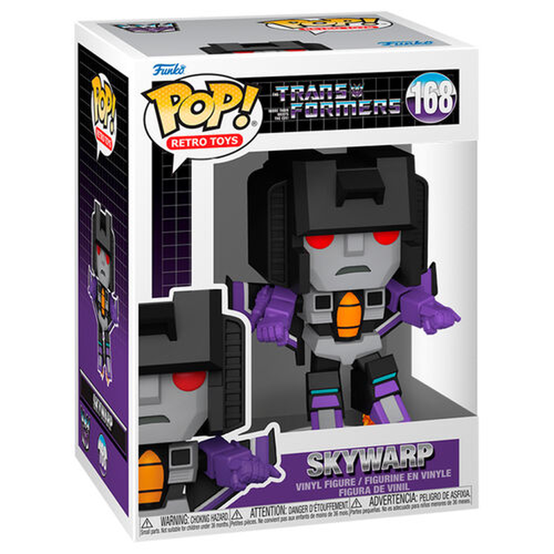 Funko pop! Retro toys: transformers skywarp figure, , medium-null