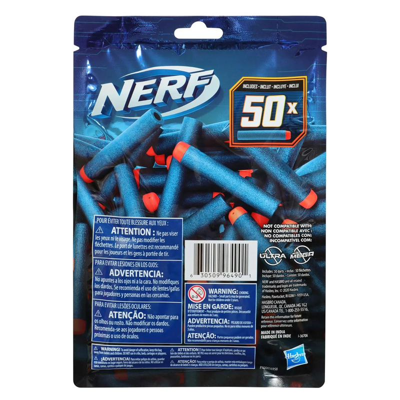 Nerf elite 2.0 commander rd-6 blaster 50 darts refill pack image number null