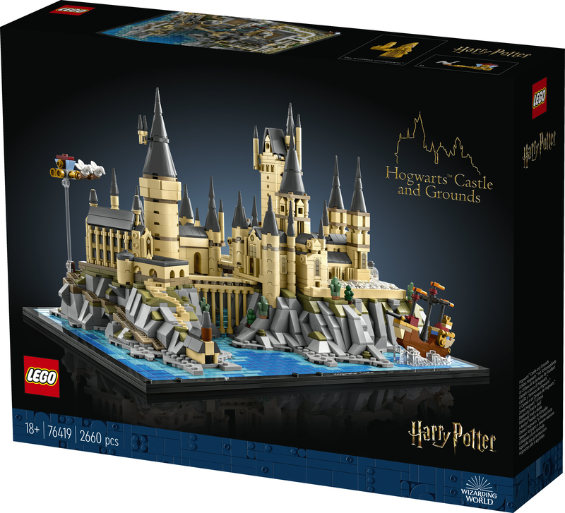 Lego harry potter hogwarts castle and grounds 76419 for ages 18+ 2660pcs, , medium-null