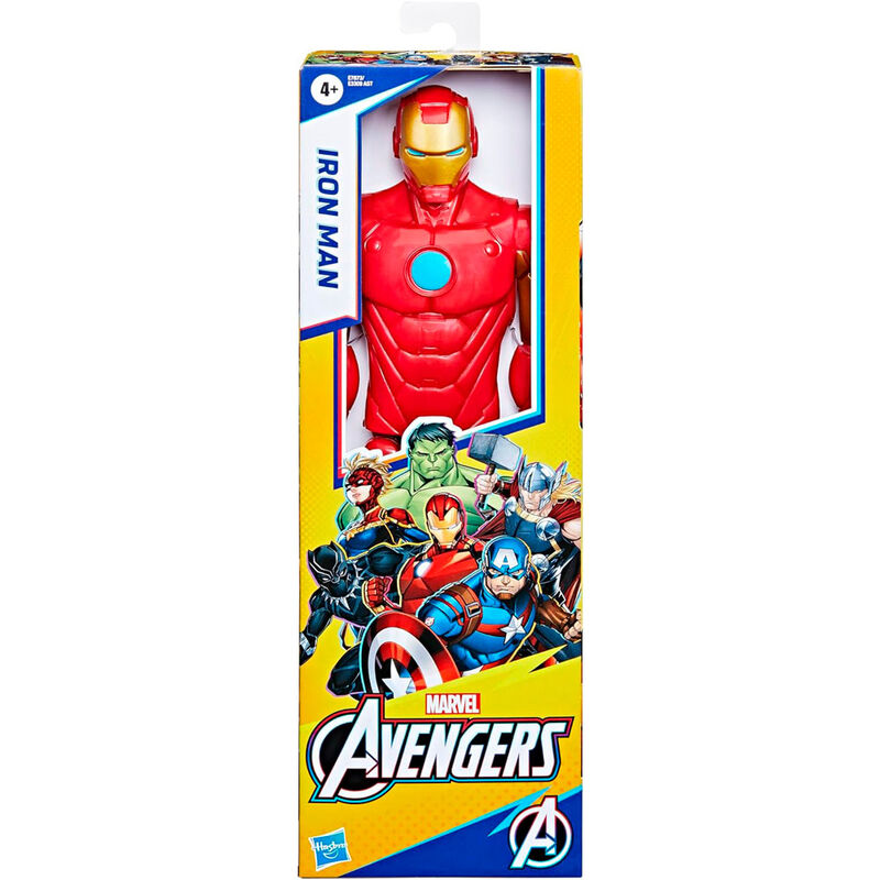 Marvel avengers iron man action figure - 4y+, , medium-null