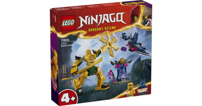 Lego ninjago arin's battle mech 4y+ (71804), , medium-null