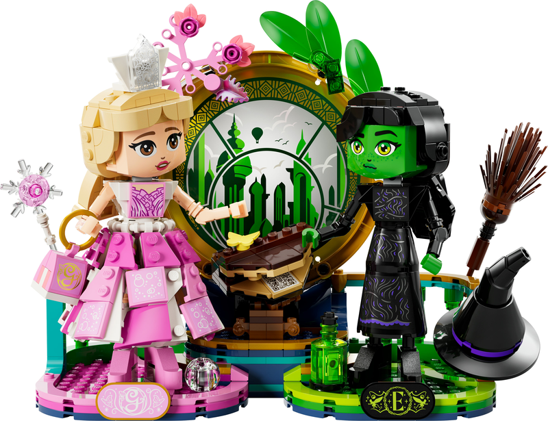 Lego wicked elphaba & glinda figures 75682 &gamma;&iota;&alpha; &eta;&lambda;&iota;&kappa;ί&epsilon;&sigmaf; 10+ 558&tau;&mu;&chi;, , medium-null