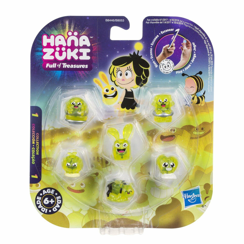 Hanazuki treasure sunny funbeam toy figure (6 pack) image number null