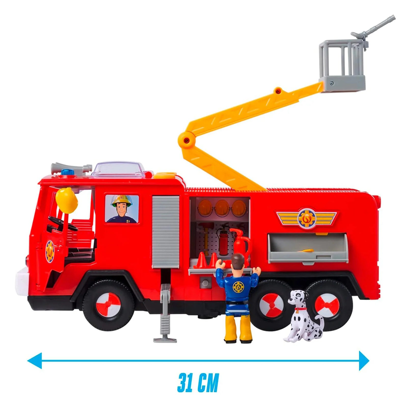 Fireman sam jupiter pro 31cm fire engine playset, , medium image number null