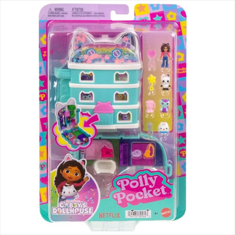 Product image: Polly pocket mini - gabbys dollhouse jfv02, , medium-null