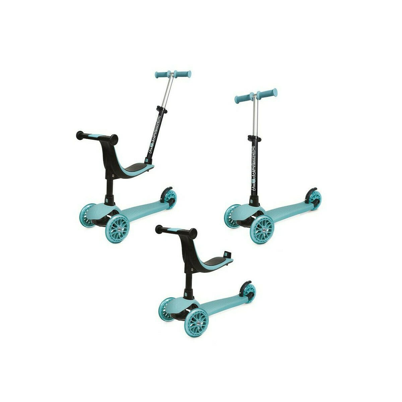 Shoko kids scooter convertible 3 in 1 light blue color, , medium-null