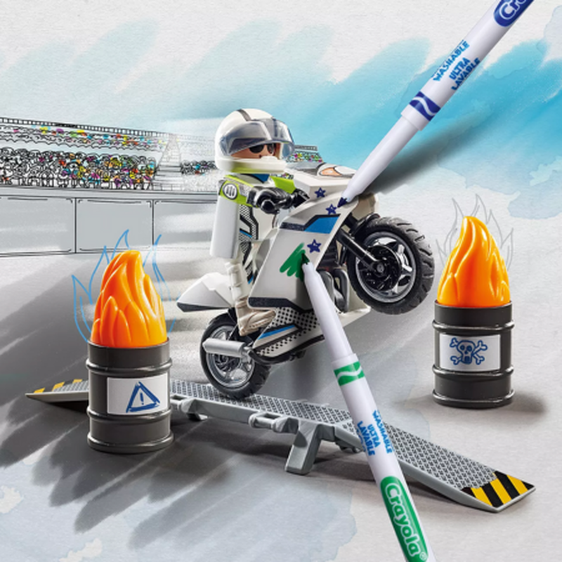 Playmobil color - motorbike 5y+ (71377), , medium-null