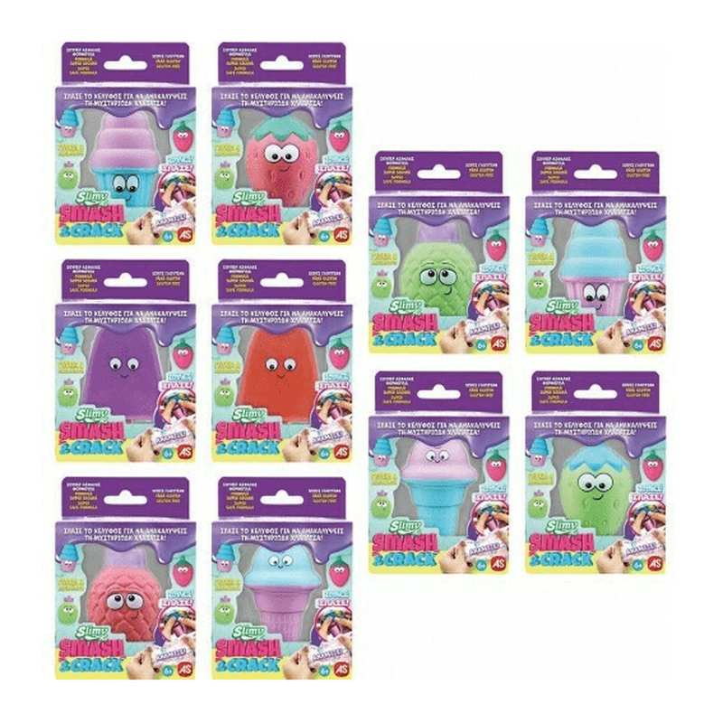 Product image: Slime χλαπατσα smash and crack, , medium-null
