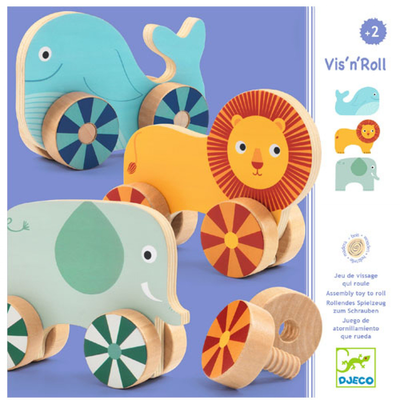 Vis n roll assembly toy, , medium