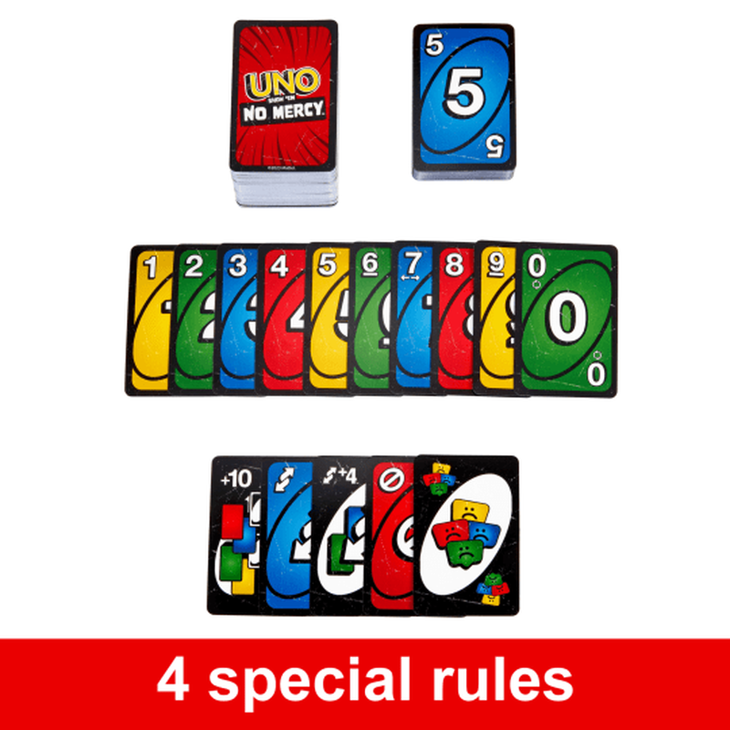 Uno show ‘em no mercy card game, , medium-null