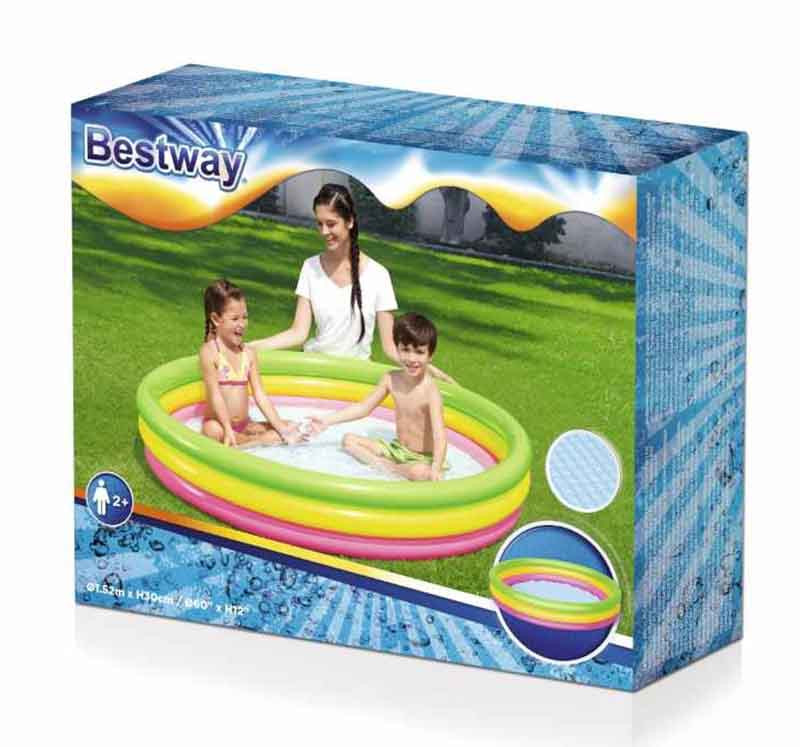 Bestway 51103 pool 152x30cm swim squad kiddie, , medium-null