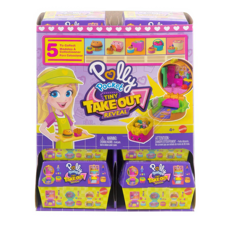 Product image: Polly pocket - tiny take out reveals assorted, , medium-null