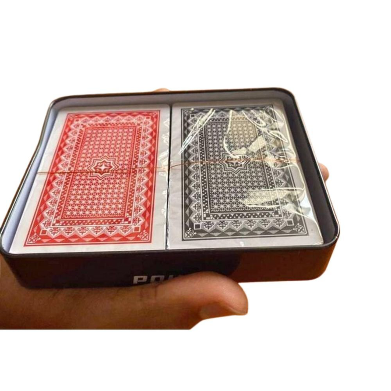 Product image: Τράπουλα πόκερ 100% πλαστική – ιδανική για επαγγελματική χρήση και αντοχή, , medium-null