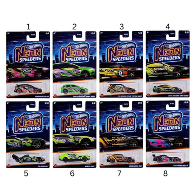 Hot wheels - neon speeders hlh72, , medium
