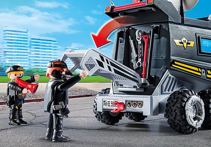 Playmobil city action swat truck, , medium-null