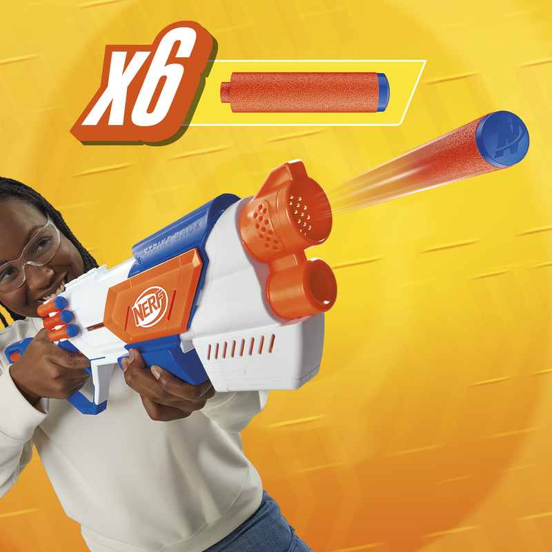Nerf n series strikeback blaster &18 darts g0218 8y+, , medium image number null