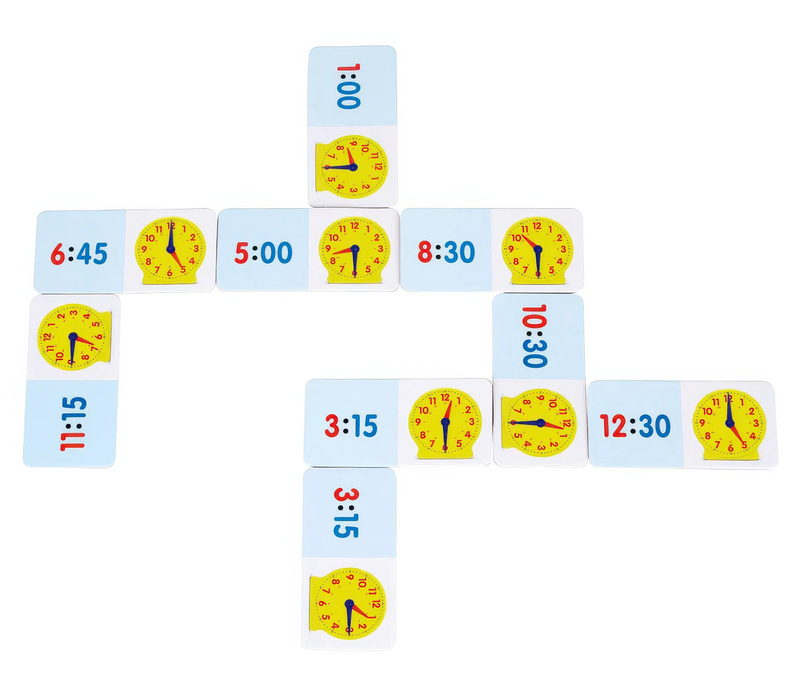 Learning resources time dominoes, , medium-null
