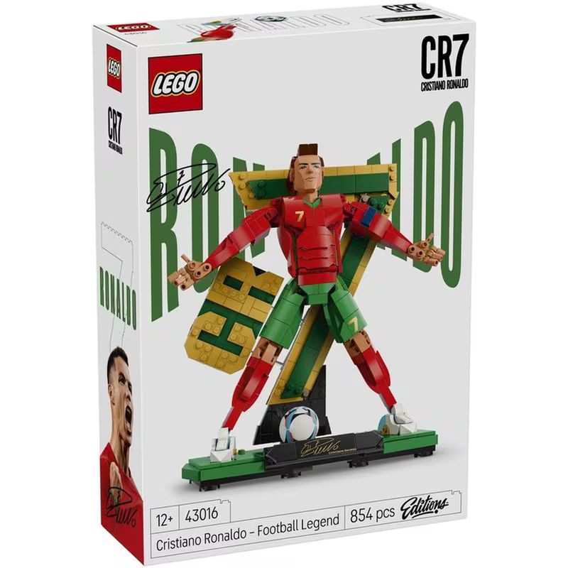Lego 43016 editions - cristiano ronaldo &ndash; soccer legend, , medium-null
