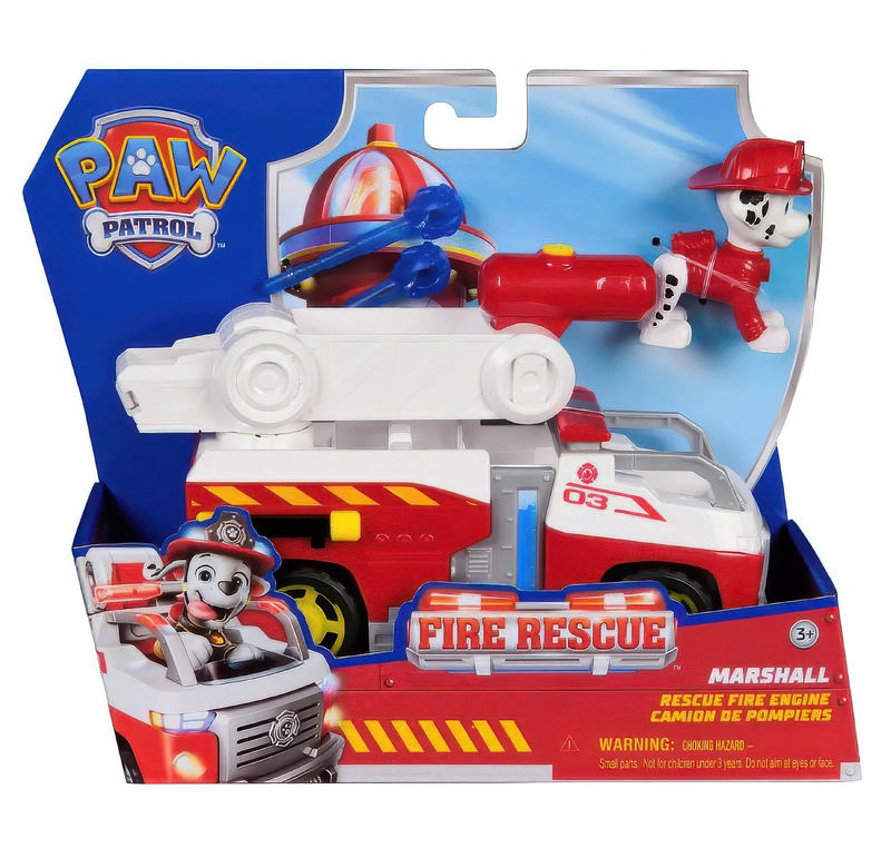 Paw patrol rescue fire engine - marshall, , medium-null