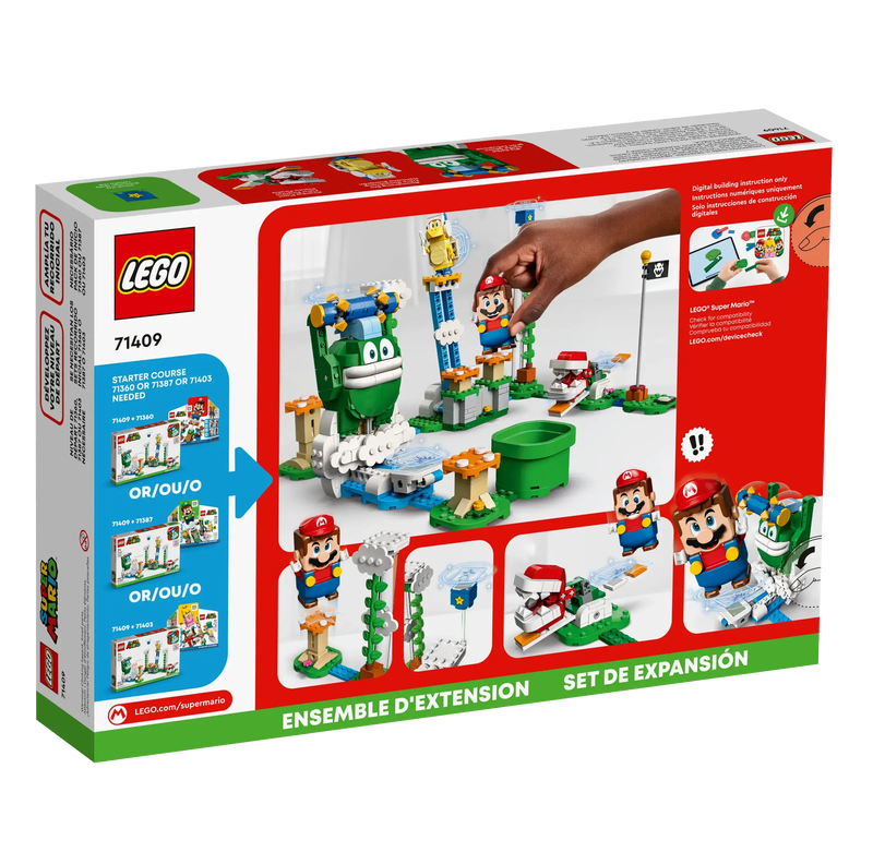 Product image: Lego super mario 71409 big spike’s cloudtop challenge expansion set, , medium-null