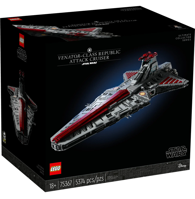 Lego star wars venator-class republic attack cruiser 75367 για ηλικίες 18+ 5374τμχ, , medium-null