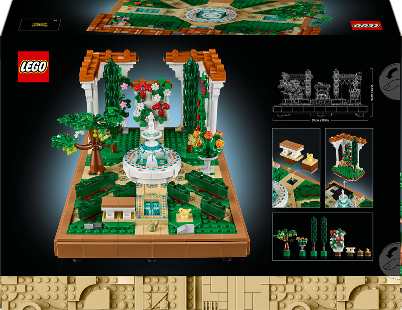 Lego icons fountain garden 10359 &gamma;&iota;&alpha; &eta;&lambda;&iota;&kappa;ί&epsilon;&sigmaf; 18+ 1302&tau;&mu;&chi;, , medium-null