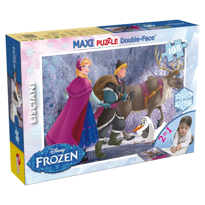 Lisciani disneyfrozen puzzle &delta;&iota;&pi;&lambda;ή&sigmaf; ό&psi;&eta;&sigmaf; 2 &sigma;&epsilon; 1 &pi;&alpha;&zeta;&lambda; & &chi;&rho;&omega;&mu;ά&tau;&iota;&sigma;&mu;&alpha; 108 &tau;&epsilon;&mu;ά&chi;&iota;&alpha;, 3+ &epsilon;&tau;ώ&nu;, , medium-null