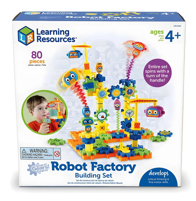 Learning resources gears! Gears! Gears!® robot factory building set