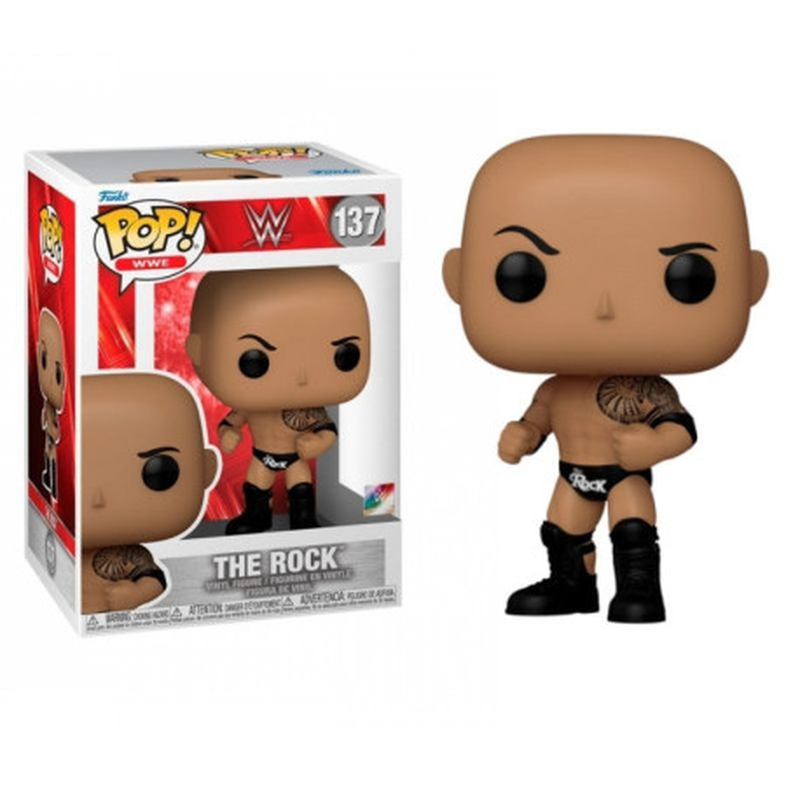 Pop funko! Wwe: the rock figure, , medium-null
