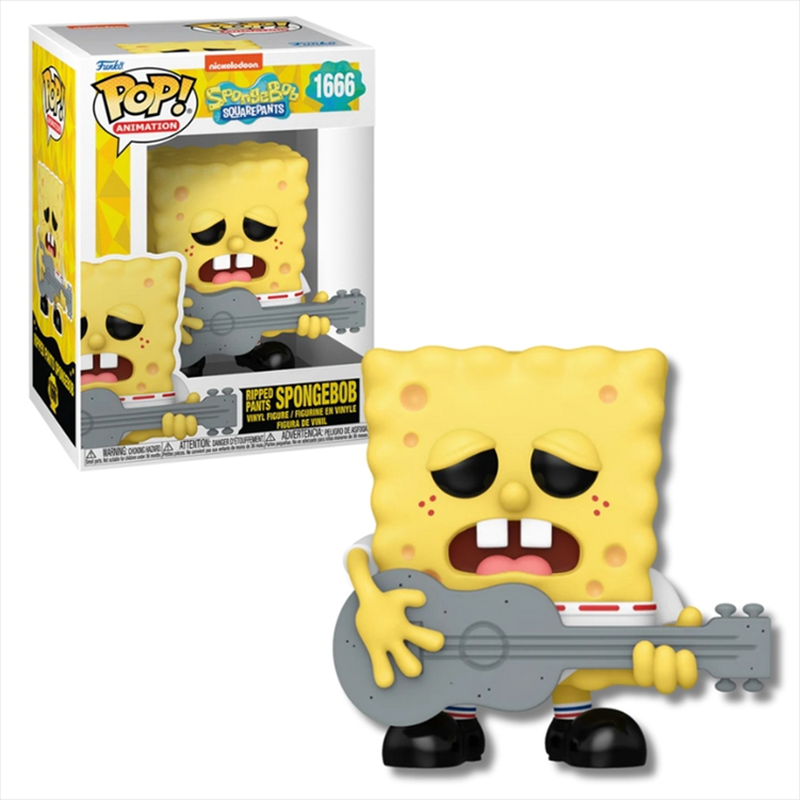 Funko pop! Spongebob squarepants - ripped parts spongebob #1666, , medium-null