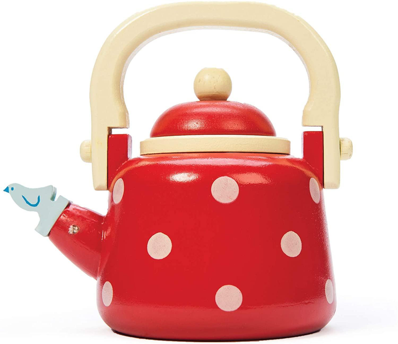Le toy van honeybake wooden dotty kettle, , medium-null