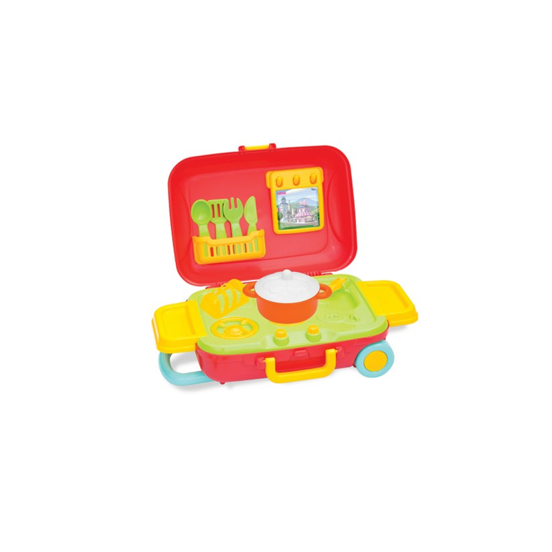 Minnie mouse kitchen set luggage, , medium-null