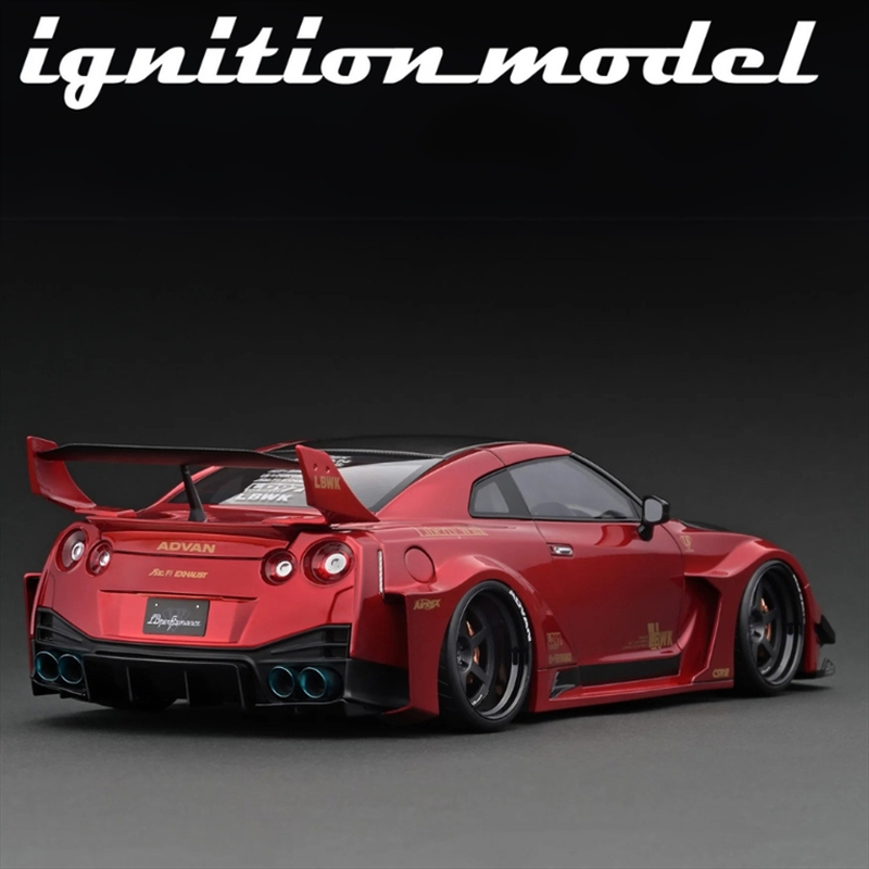 Product image: Ignition 1/18 lb-works gt nissan 35gt-rr, red metallic, , medium-null