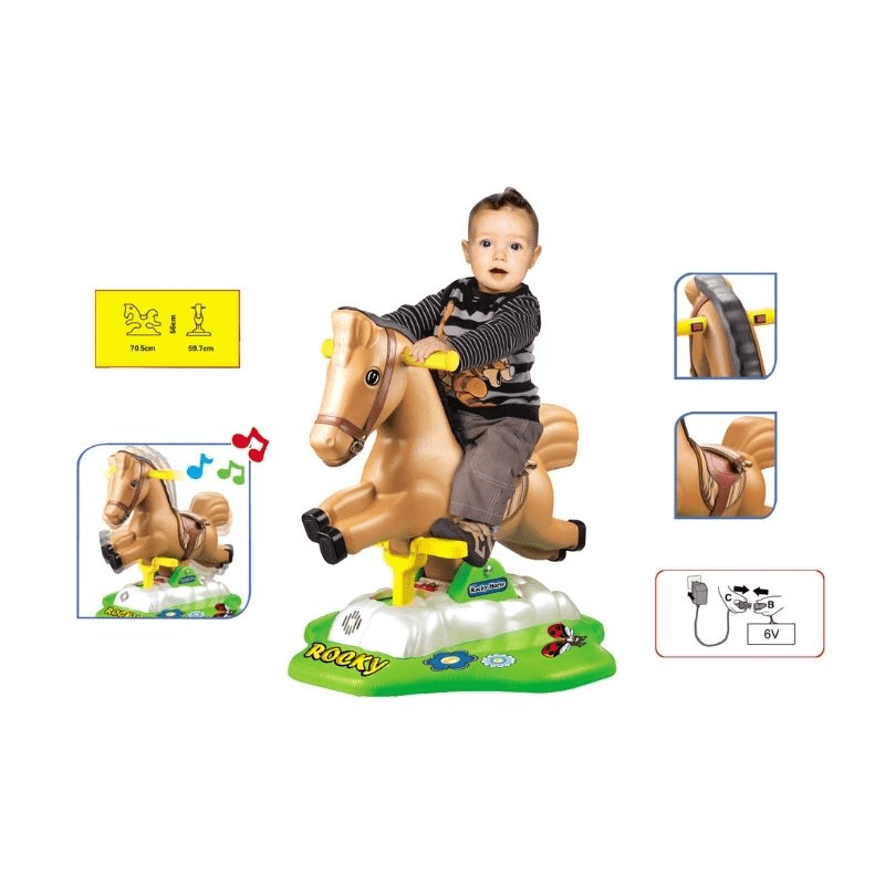 Product image: Rocky horse with music, , medium-null