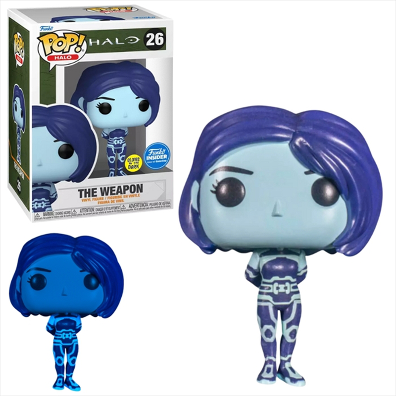 Product image: Funko pop! Games: halo infinite - the weapon glows in the dark special edition #26 vinyl figure, , medium-null