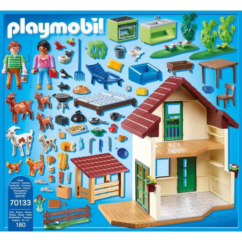 Playmobil 70133 country modern farm house, , medium-null
