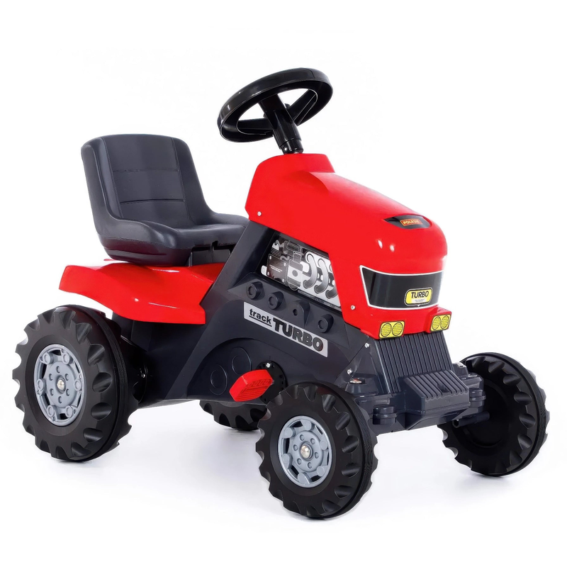 Turbo pedal tractor - red, , medium-null
