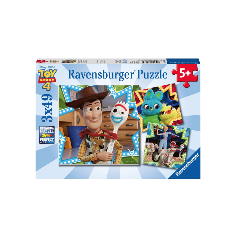 Toy story puzzles 3x49pcs, , medium-null