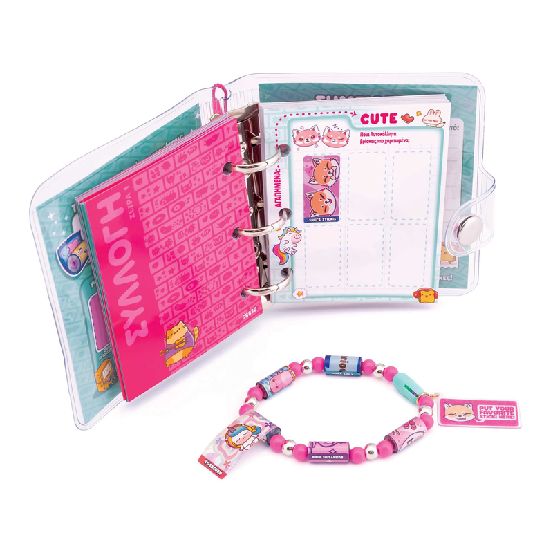 Sticki rolls wristband with stickers & booklet, , medium-null