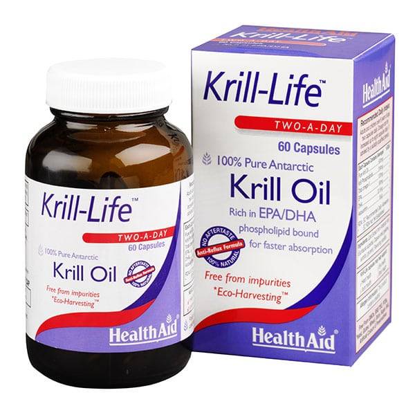 Buy Health aid krill-life x 60 capsule - krill oil | Jinius